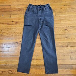 Lululemon Men's Bowline Pants XS Utilitech Slim Tapered Fit Charcoal Gray